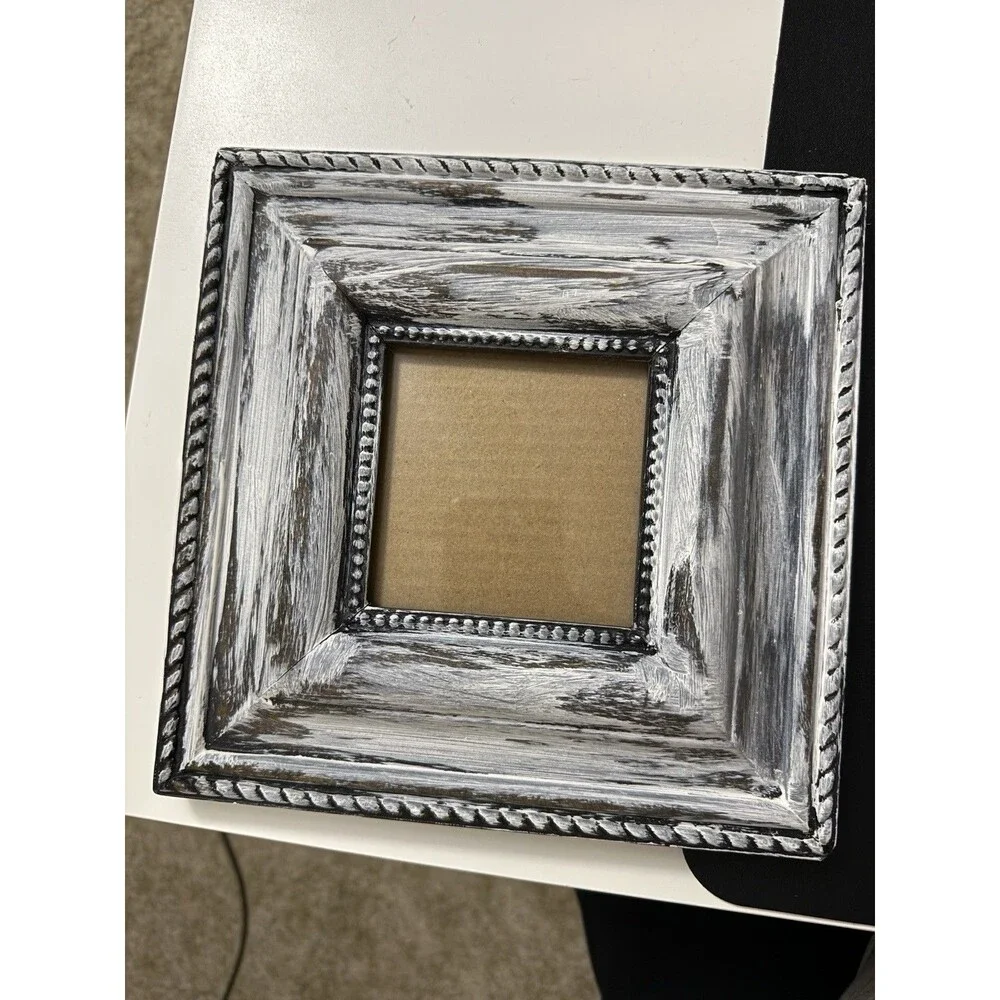 Rustic Farmhouse Shabby Chic Distressed Picture Frame 9
